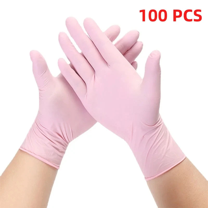 Disposable Nitrile Gloves (100-Pack) - Latex-Free & Powder-Free