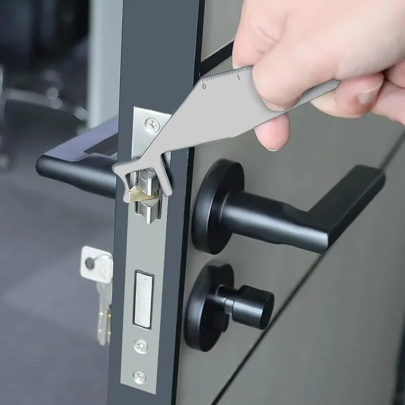 Compact Spring Steel Pry Bar & Firefighter Multitool