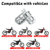 Durable Aluminum Footpegs with Pedal Bracket for Electric Dirt Bikes