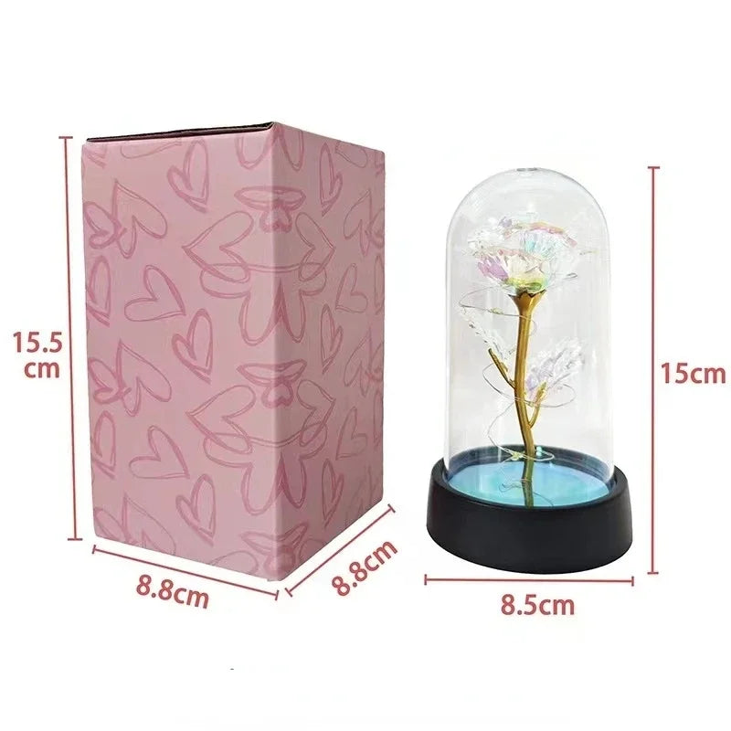 LED Rose Night Light