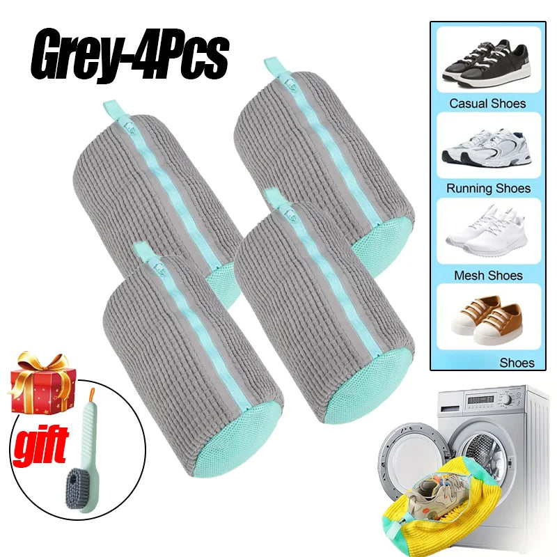 Shoe Laundry Bag with Soft Inner Lining for Sneakers