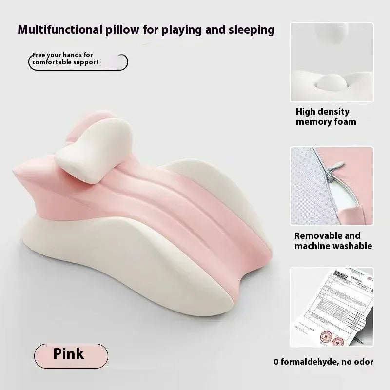 Prone Reading Pillow for Bed