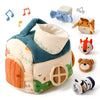 Musical Plush Farm Barn with Touch-Sensitive Animals