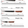 Forged Hammer-Pattern Kitchen Knife Set