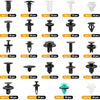 Universal Auto Trim Clip Assortment Kit – Plastic Push Rivets & Fasteners