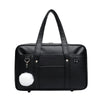 Japanese Preppy PU Leather Shoulder Bag