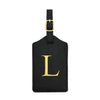 PU Leather Luggage Tag with Privacy Cover