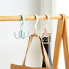 Rotatable 4-Hook Multi-Purpose Organizer Hook