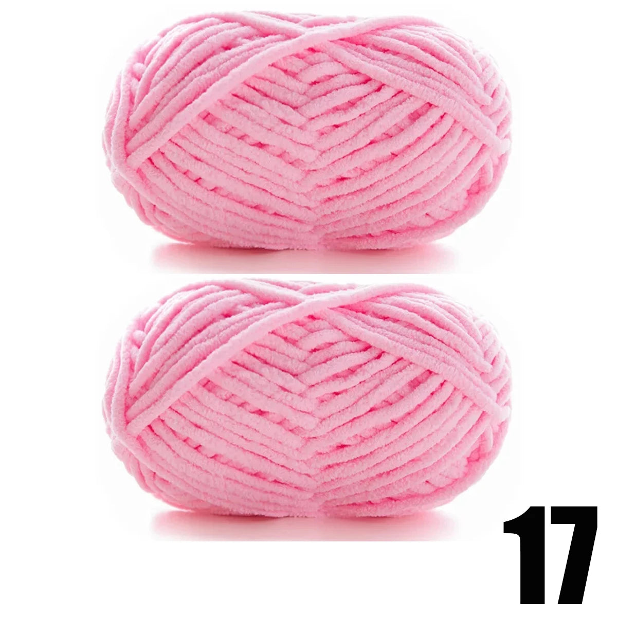 Thick Velvet Yarn for Knitting and Crochet