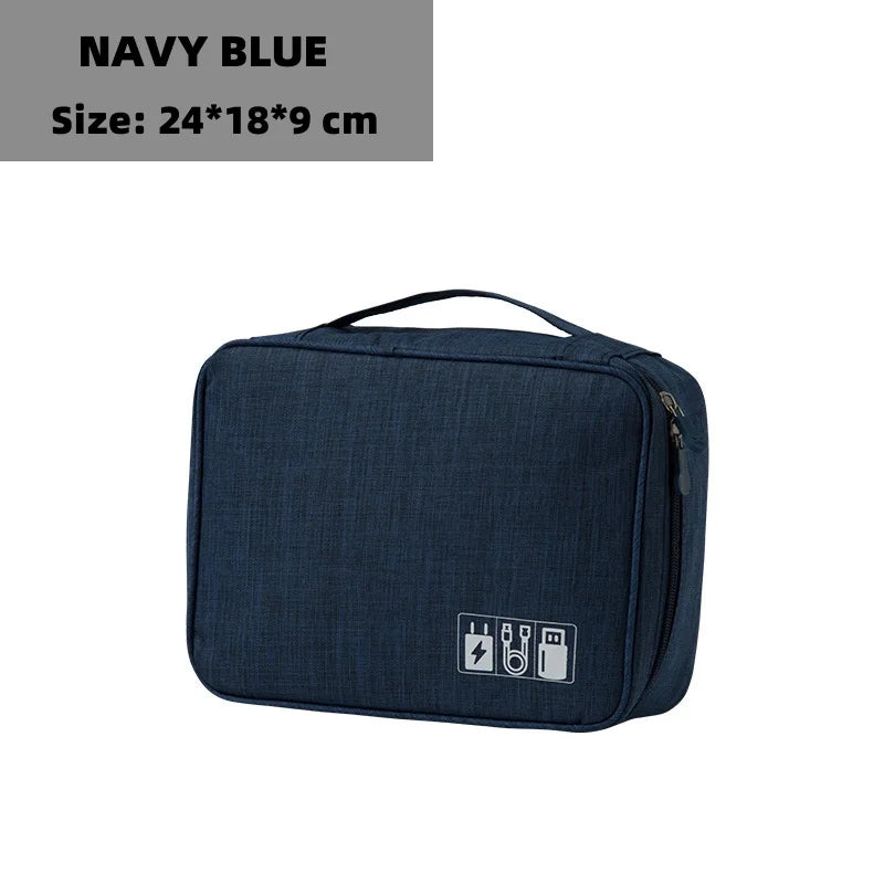 Portable Waterproof Cable Storage Pouch