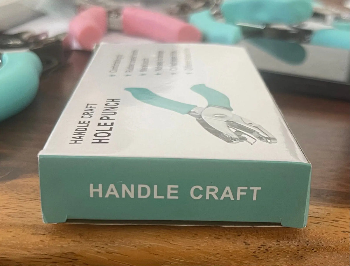 Metal Single-Hole Punch for Scrapbooking and Crafts