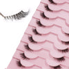 Natural Wispy Half-Strip False Eyelashes