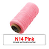 Flat Waxed Thread Spool for Leathercraft and DIY Projects