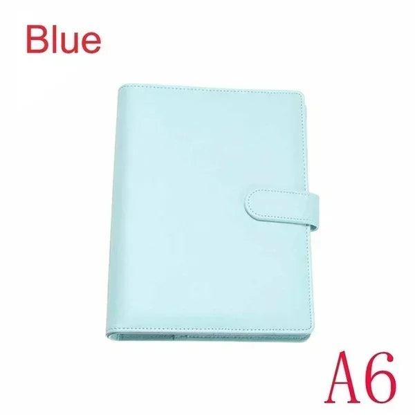 Premium wiederbefüllbares Leder-Notizbuch-Organizer