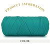 Thick Polyester Blend Yarn for Knitting & Crochet