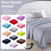 Cozy Coral Fleece Throw Blanket
