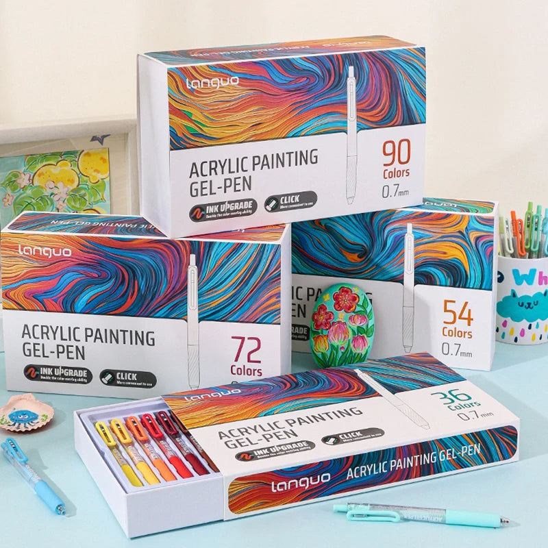 Glattere, ausziehbare Gelstift-Sets