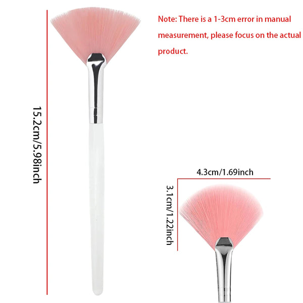 Soft Facial Mask Brushes Set for Smooth, Even Application