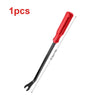 A single red auto trim removal tool is shown against a white background.
