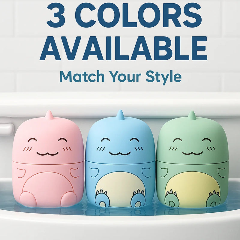 Dinosaur-Shaped Toilet Bowl Cleaner Dispenser