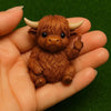 Sassy Animal Desktop Statue with Playful Gesture