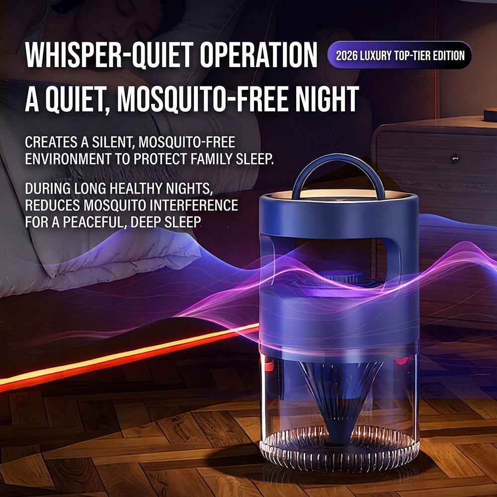 UV Mosquito Killer Lamp with Quiet Suction Fan