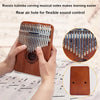 Mahogany Kalimba Thumb Piano with Tuning Kit