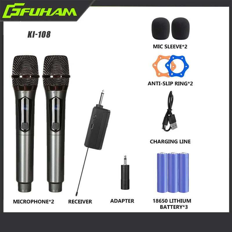 Rechargeable Wireless Handheld Microphone