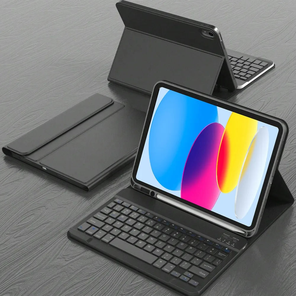 iPad Keyboard Case with Removable Cover