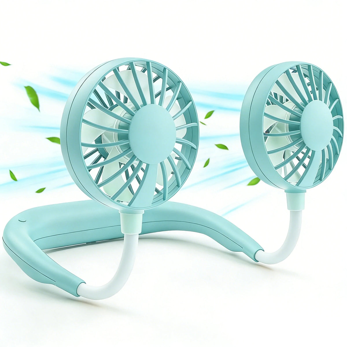 Ventilateur de Nuque Portable à Double Tête