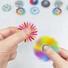 Rainbow Fidget Spinner Set – Sensory Stress Relief Toys for Kids and Adults