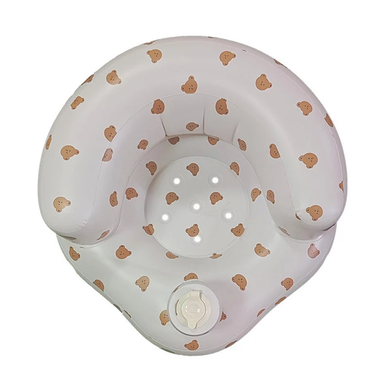 Inflatable Baby Sofa with Built-In Air Pump