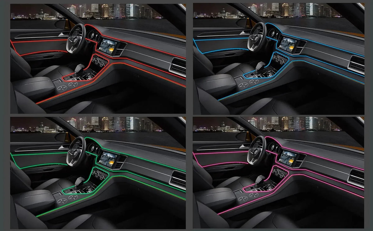 Flexible USB LED Neon Strip Light for Car & Home
