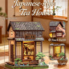 Book Nook DIY Wooden Miniature Kit with LED Lighting