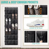 Over-the-Door Hanging Shoe Organizer with Mesh Pockets