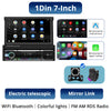 7-Inch Retractable Wireless CarPlay & Android Auto Head Unit