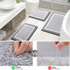Plush Microfiber Non-Slip Bath Mat with Quick-Dry Absorbency