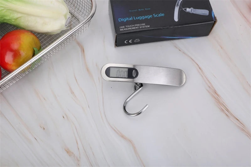 Portable Digital Luggage Scale with Backlit Display