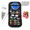 Compact Travel Sewing Kit with Zippered Organizer