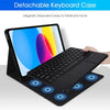 Detachable Keyboard Case for iPad 10th Gen and iPad 11th Gen (A16)