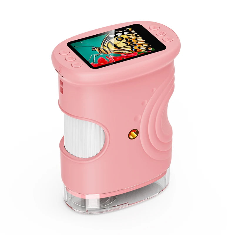 Handheld Digital Microscope for Kids – 2-Inch Screen, 200X-1000X Zoom