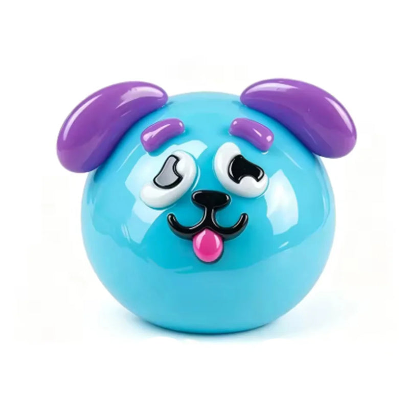 Curious Dog Face-Swap Squishy Toy