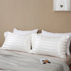 Luxurious Satin Stripe Pillowcase with Envelope Closure
