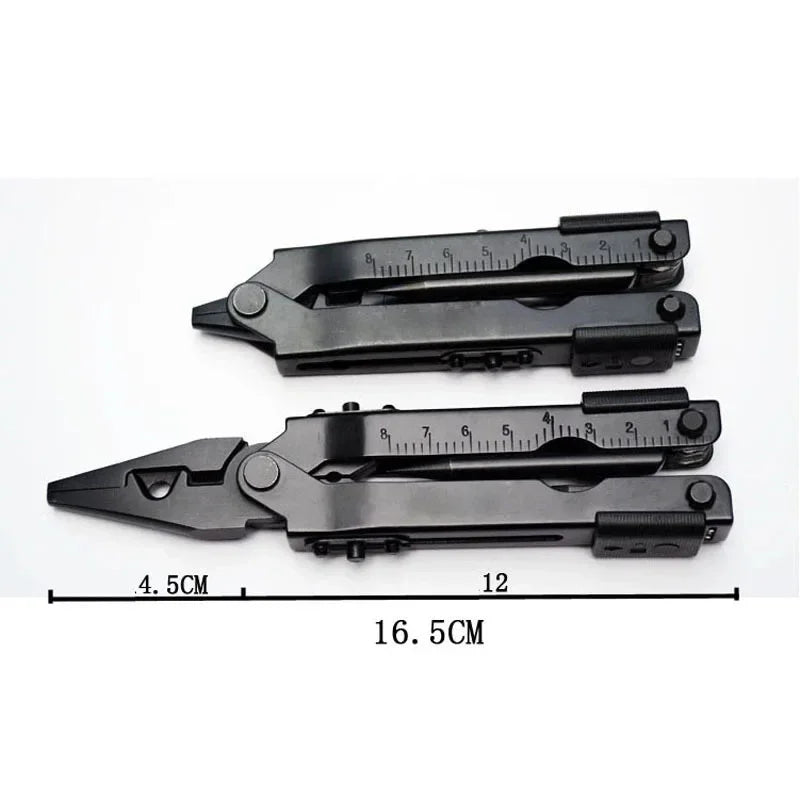 13-in-1 Stainless Steel Multi-Tool Pliers for Camping and Outdoor Use