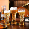 Trophy-Shaped Glass Beer Mug