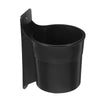Black universal chair cup holder designed for desks, offices, and homes