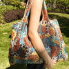 Folding Shopping Bag with Large Capacity and Waterproof Design