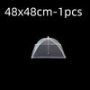 Foldable Mesh Food Cover with Pop-Up Design