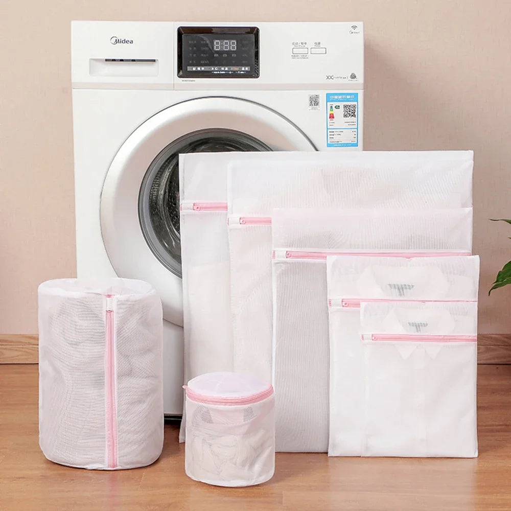 Fine Mesh Laundry Bags for Delicates - Durable and Reusable