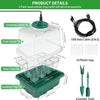 Seed Starter Tray with LED Grow Light